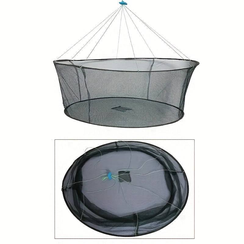 Portable Folding Fishing Net Foldable Mesh Trap Fishing Tackle