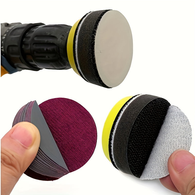 60pcs 5.08cm Wet Dry Sanding Disc - 2000-10000 Grit Grinding Wheel