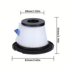3pcs Vacuum Cleaner HEPA Filter Replacement Set