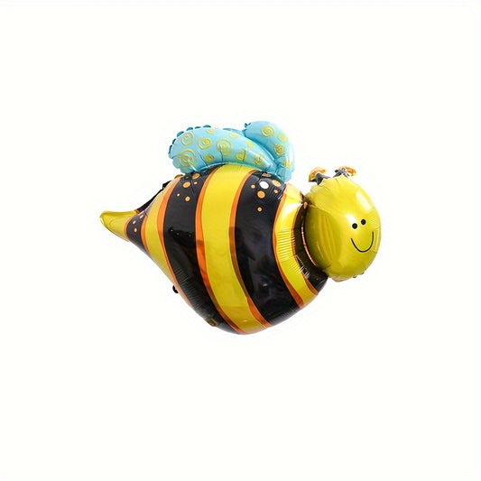 2pcs Cartoon Bee Aluminum Balloon Insect Type Aluminum Balloon Party Decoration