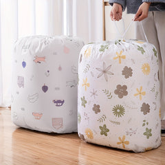 Large Capacity Quilt Storage Bag Foldable Moisture-proof Bundle Pocket