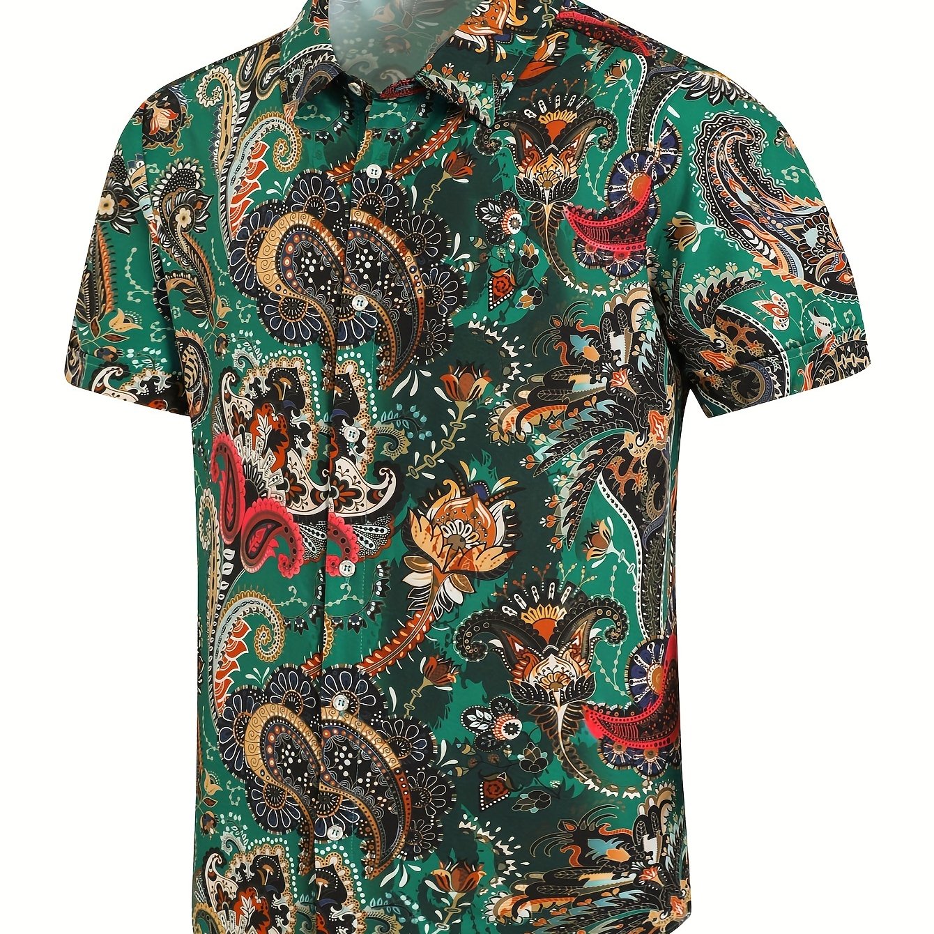 Men's Paisley Pattern Hawaiian Shirt