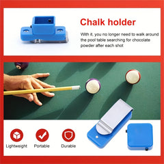 Magnetic Snooker Billiards Chalk Holder Pool Cue Chalk Holder