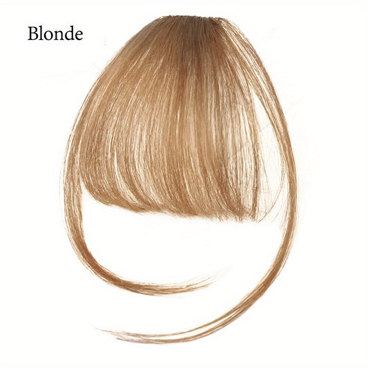 Synthetic Air Bangs Hair Extensions Clip On