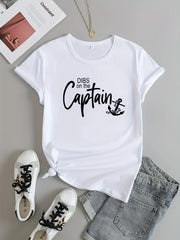 Letter Graphic Sports Round Neck T shirt Short Sleejson Workout Casual Tops