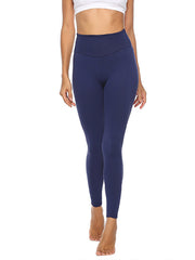 Seamless High-Waisted Yoga Leggings Moisture-Wicking Stretchy Athletic Pants