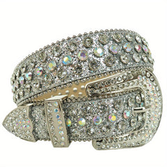 Rhinestones Belt Sparkle Shining Unisex