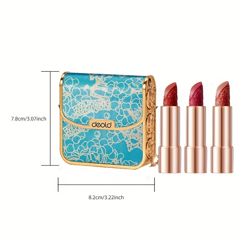 3 Lipstick Bags Easy To Apply Long Lasting Lip Shape