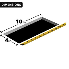 10x16x25 Floor Register Vent Cover Heavy Duty Metal Walkable Air Vents