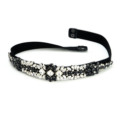 Rhinestone Elastic Belt Vintage Wedding Party Waist Belt