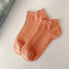 5 Pairs Soft & Comfy Low Cut Ankle Socks Women's Stockings