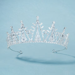 Rhinestone Crown Hairband Headband Party Favor Princess Tiara Wedding Cosplay