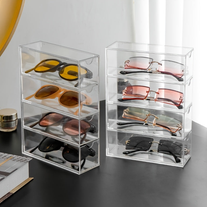Drawer Divider Transparent Dust-proof Organizer