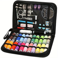 100-Piece Sewing Kit with Threads and Accessories