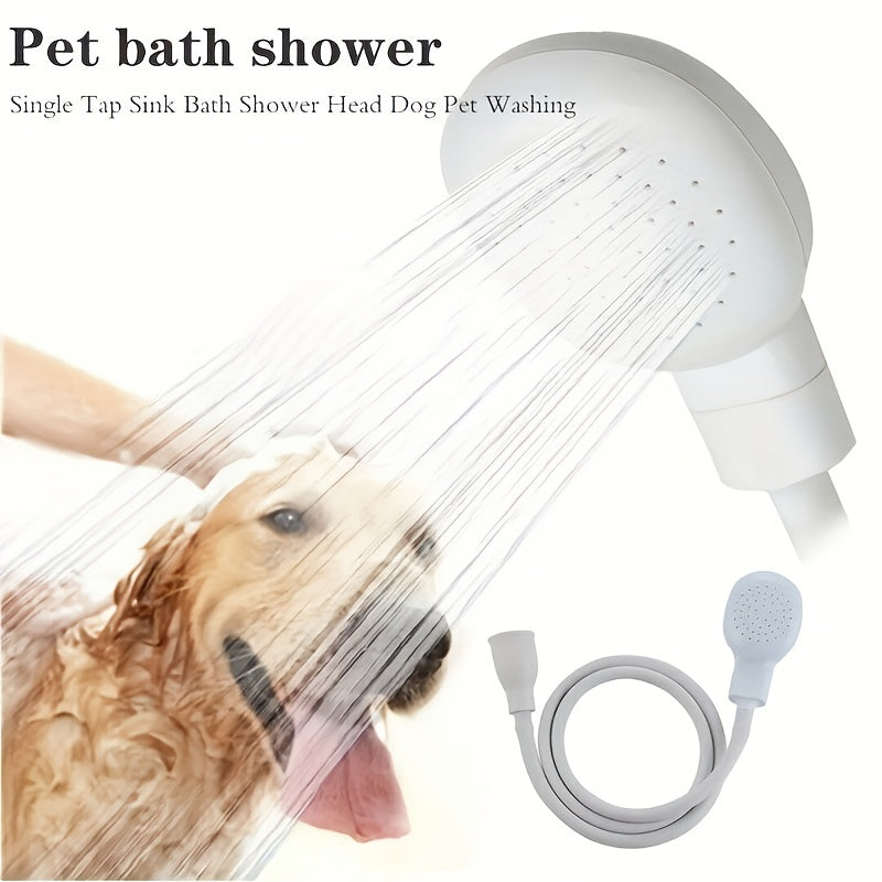 Dog Shower Attachment Pet Shower Head Bathing Sprayer