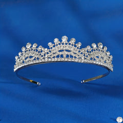 Baroque Wedding Crown and Queen Crowns Rhinestone Bridal Tiara