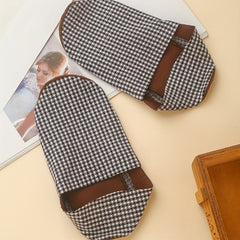 Plaid Ankle Socks Lightweight Low Cut Women's Stockings