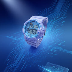 Waterproof Alarm Clock Digital Sport Wristwatch for Girls Teens Women