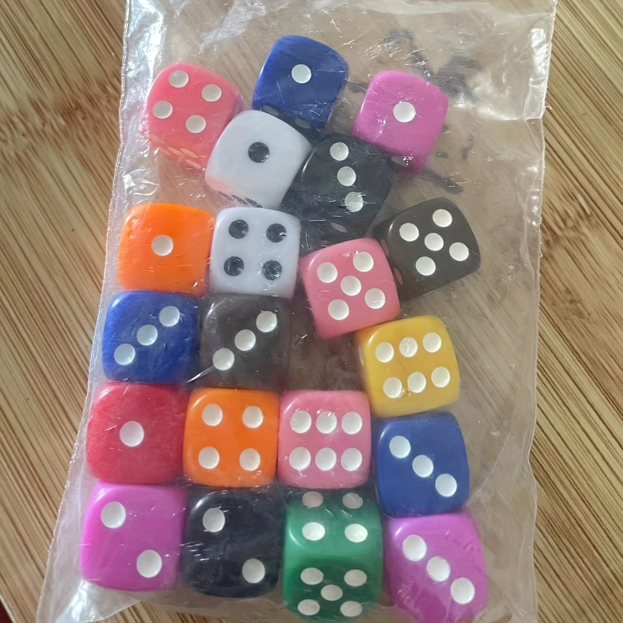 Acrylic Game Dice Set for Family Board Games