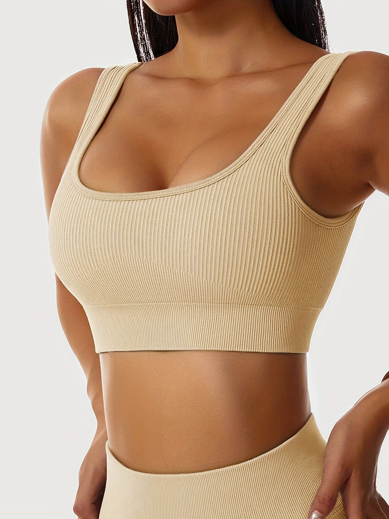 Seamless Breathable Sports Bra Fitness Yoga Running Top