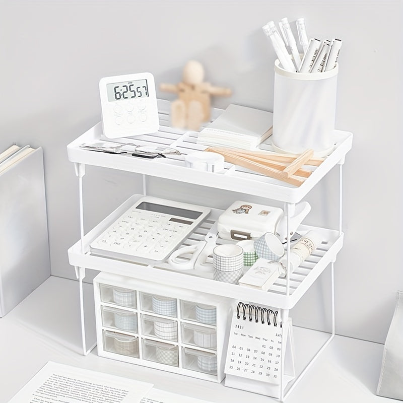 Large Folding Desktop Shelf Single