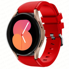 Silicone Watch Strap for Galaxy Watch 4 6 Classic 5 5 Pro 46mm 3 active 2 s3 s2