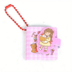 Portable Colorful Page Girl Mini Notebook for Students
