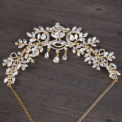 Bridal Crystal Headband Rhinestone Head Piece Wedding Accessories