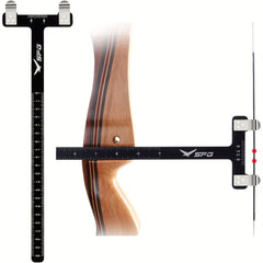 T Shape Ruler Bow Square Ruler String Fixing Clip for Compound Recurve Bow