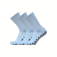 Non slip Hexagonal Silicone Football Socks for Men and Women