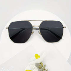 Men's Polarized Square Double Bridge Sunglasses UV 400