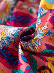 Girl's Floral Princess Dress Summer Style