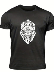 Men's Always Watching Print T shirt Casual Tee