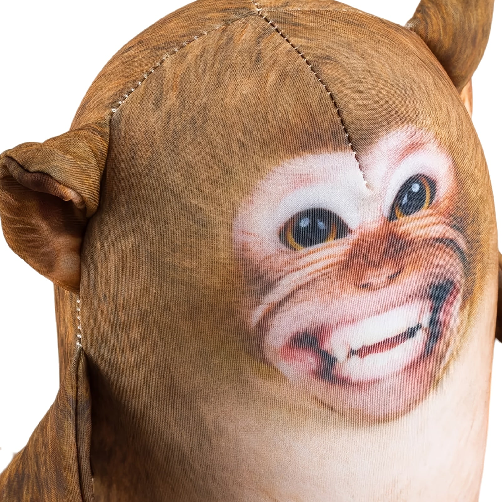 Prankster Monkey Plush Light Brown Hanging Toy
