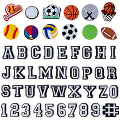49pcs Sports Ball Style Shoe Charms for Clog Shoes Wristband Bracelet
