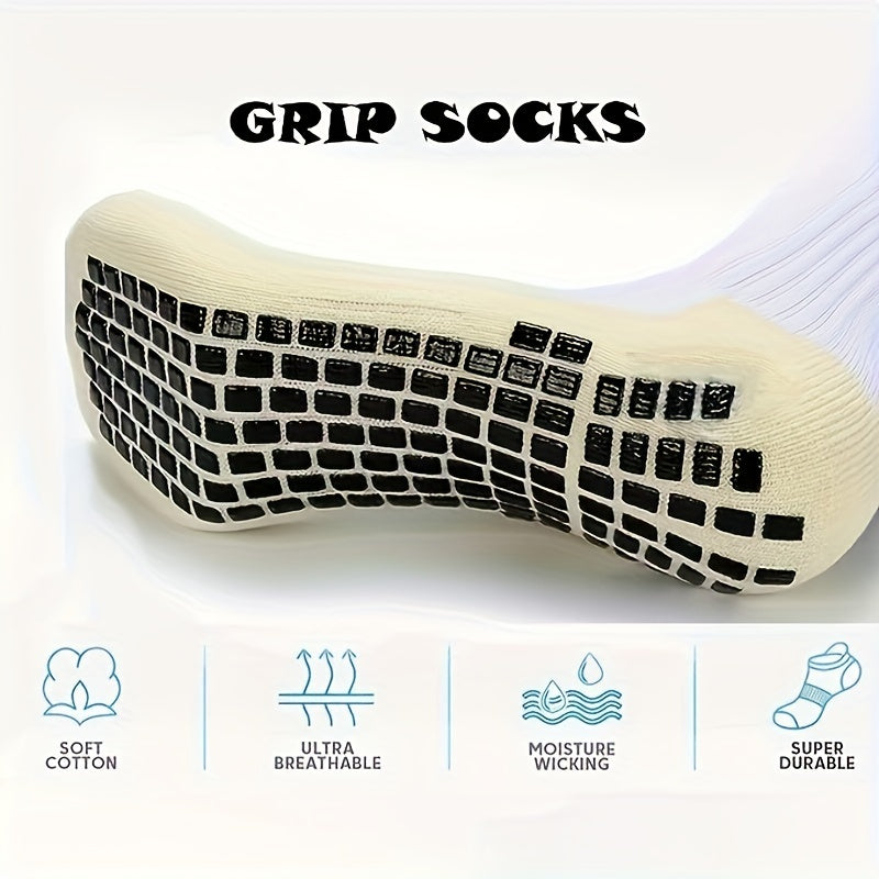 Crew Football Socks Non-slip Thickened Basketball Socks Men Women Running Sports