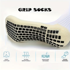 Crew Football Socks Non-slip Thickened Basketball Socks Men Women Running Sports
