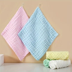 Baby Children's 6-Layer Cotton Washed Puff Face Towel