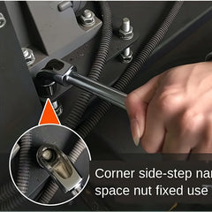 12mm 14mm L-shaped Pipe Socket Wrench Car Repair Tool
