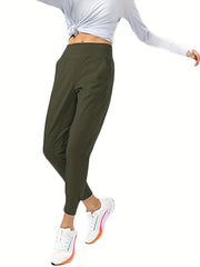 High Waist Women's Workout Joggers With Pocket