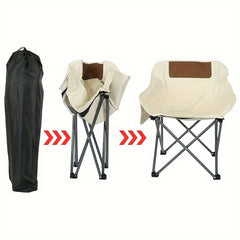 Portable Folding Chair Moon Chair for Outdoor Camping