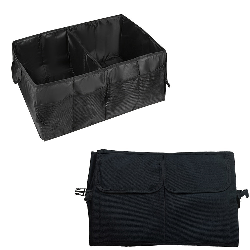 Car Folding Storage Box Large Capacity Oxford Cloth Car Trunk Supplies