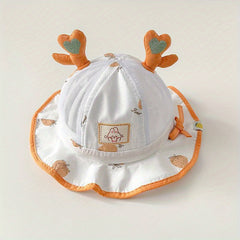 Summer Mesh Baby Bucket Hat Hand Wash