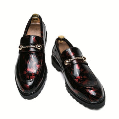 Women's PU Leather Loafers Stylish Softy Sole Low Top Shoes