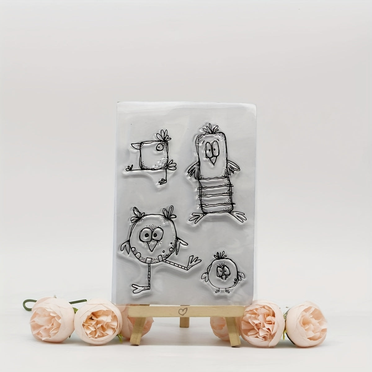Bird DIY Scrapbook Silicone Transparent Stamp