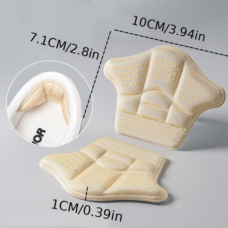 Heel Sticker Anti-drop Insole Half Size Pad for Big Shoes