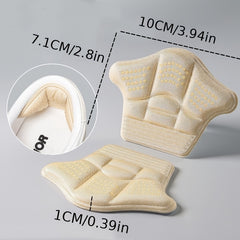 Heel Sticker Anti-drop Insole Half Size Pad for Big Shoes