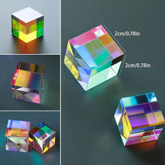 RGB Combination Dispersion Prism Cube X Cube Educational Toy