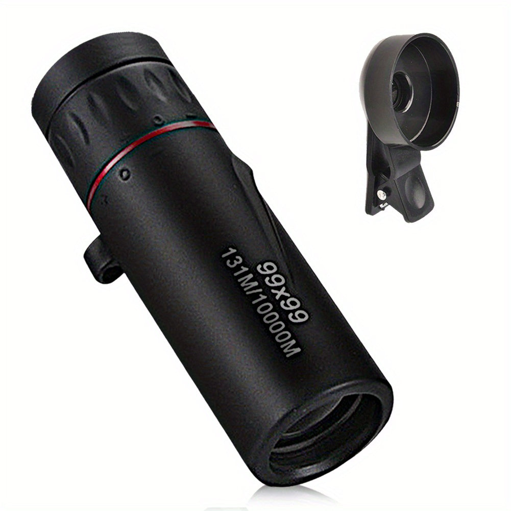 Portable Monocular Telescope 10x Magnification for Outdoor Camping Travel