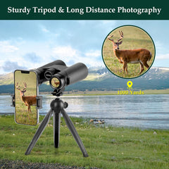 10x42 Binoculars Layer Coating Anti Slip Wear Resistant High Precision Adult